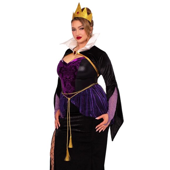 Plus Evil Queen Costume - Picture 3 of 6